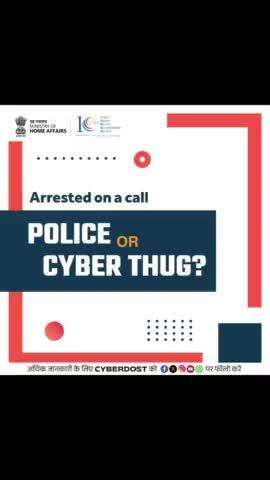 If someone’s calling you as a cop or CBI, they're likely a cybercriminal! Don’t be afraid, report them instead at 1930. #StopThinkTakeAction