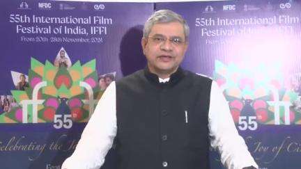 #IFFI has become a very important milestone in the development of film industry in India. We are focused on developing content creator's economy 

- Union Minister Shri Ashwini Vaishnaw's address at the opening ceremony of 55th #IFFI