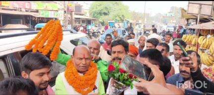 राजद नेता नरेश प्रसाद सिंह ने विश्रामपुर विधानसभा क्षेत्र से रिकार्ड मतों से दर्ज की जीत, जश्न में डूबा कांडी