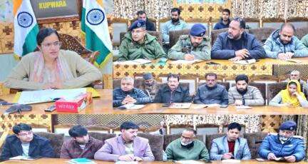 *DC Kupwara Ms Ayushi Sudan IAS chairs Road Safety Committee meeting*
*_Directs officers to intensify enforcement of traffic rules_*