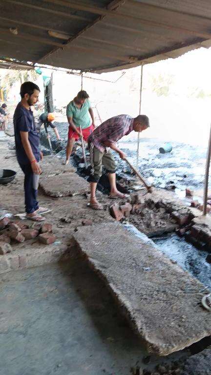 yaha par nagar nigam dwara koi karey na hone par khud gande nale mai utre bus stand basoula pinjore ke nivasi basoula