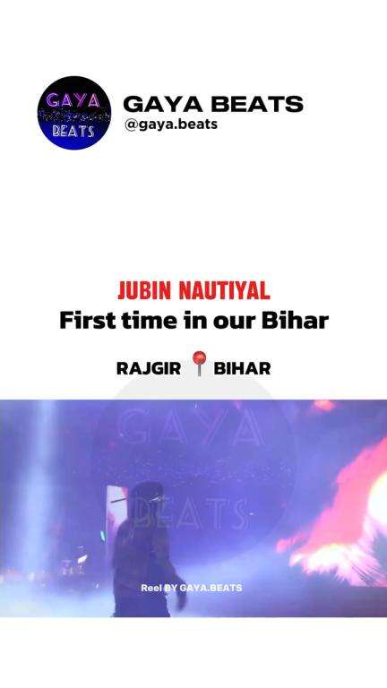 Jubin Nautiyal : First time in our Bihar #GayaBeats