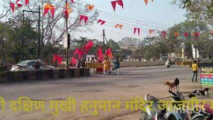 श्री दक्षिण मुखी हनुमान मंदिर जांजगीर में श्री अखंड सीताराम संकीर्तन आज