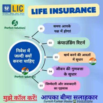 🇮🇳निवेश में जल्दी क्यों करना चाहिए, स्वयं पढ़िए, आपका बीमा सलाहकार.
8959311564 हर घर बीमा योजना 
#ytskyline1997