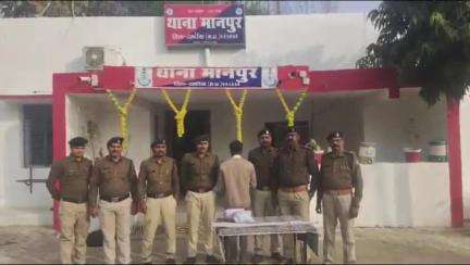 अमिलिया हत्याकांड के आरोपी को मानपुर पुलिस ने24घंटे के भीतर ही धर-दबोचा,गालीगलौज को लेकर गांव के ही आरोपी ने की थी हत्या