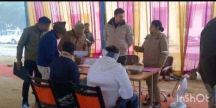 बागपत: एएसपी ने बागपत पुलिस लाइन में आरक्षी नागरिक पुलिस भर्ती प्रक्रिया का किया निरीक्षण