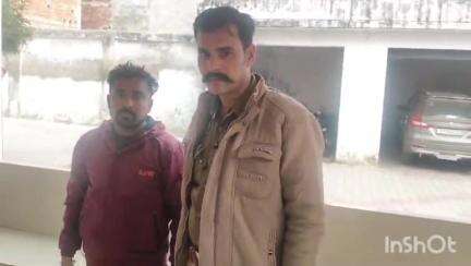 थाना बीबीनगर क्षेत्र के ग्राम मडोना जाफराबाद में झगड़ा कर रहे एक युवक को पुलिस ने किया गिरफ्तार