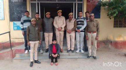 रूपनगर: रूपनगढ़ थाना पुलिस ने नाबालिग से गैंगरेप के आरोपी को किया गिरफ्तार, 2 महीने से फरार था, ₹5000 का था इनाम घोषित