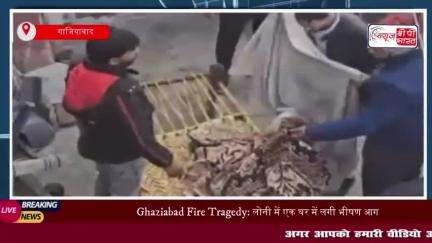 Ghaziabad Fire Tragedy: लोनी में एक घर में लगी भीषण आग, तीन बच्चे और महिला जिंदा जलें
#Ghaziabad #Fire #Tragedy #लोनी