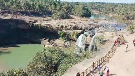 gaurghat waterfall 
में 5 वा दिन मे मिली लाश