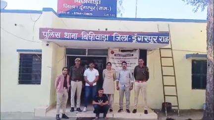 बिछीवाड़ा: बिछीवाड़ा पुलिस ने 24 घंटे के भीतर दो कंटेनर ट्रक से 45 लाख रुपये की 660 कार्टून अवैध अंग्रेजी शराब और बीयर की जब्त