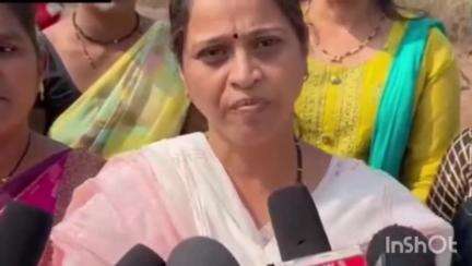 मुरुड: कोलमांडला येथील मेंग्रोजेवर झालेल्या भरावाबाबत बोर्ली येथील महिला झाल्या संतप्त