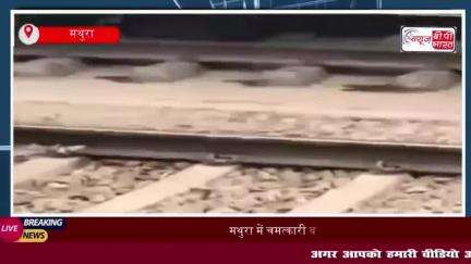 मथुरा में चमत्कारी बचाव: मालगाड़ी के नीचे फंसी महिला की बची जान 
#मथुरा #चमत्कारी #बचाव #मालगाड़ी #फंसी #महिला