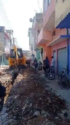 nimbada Nagar Nigam dwara Karya pipeline 24 ghante pipe line ka Karya