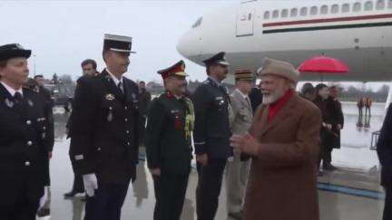 Prime Minister Shri #NarendraModi arrived in #Paris, #France, for a pivotal three-day official visit.