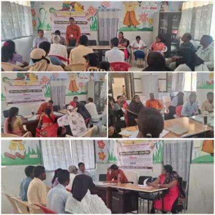 ग्रामीण रुग्णालय भोकर येथे ताण तणाव शिबिर