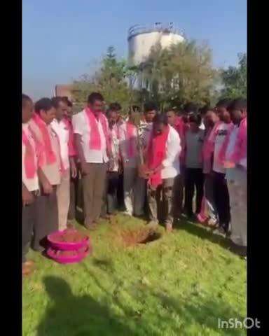 చొప్పదండి: తెలంగాణ రాష్ట్రంలో పచ్చదనం పెంపుదలకు కేసీఆర్ కృషి మాజీ ఎమ్మెల్యే శంకర్ రవి శంకర్