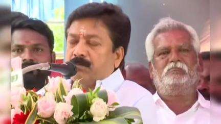 விக்கிரவாண்டி: அசோகபூரி பேருந்து நிலையம் அருகே யாருடா அப்பா தமிழ்நாடு முதல்வரை ஒருமையில் பேசிய அதிமுக முன்னாள் அமைச்சர் சிவி சண்முகம்