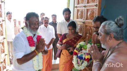 பெரியகுளம்: பெரியகுளம் கைலாசநாதர் மலைக் கோவிலில் விமான பாலாலயம் சிறப்பு பூஜை -முன்னாள் முதல்வர் ஓபிஎஸ் பங்கேற்பு