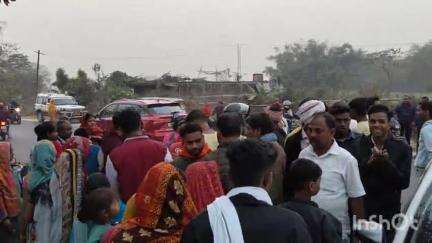 केिशनपुर: राजपुर में कार और बाइक की टक्कर में बाइक सवार दो घायल, अस्पताल में भर्ती