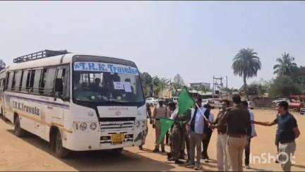माकड़ी: त्रिस्तरीय पंचायत निर्वाचन के दूसरे चरण में गुरुवार को माकड़ी क्षेत्र के 154 केंद्रों पर होगा मतदान, मतदान दल हुए रवाना