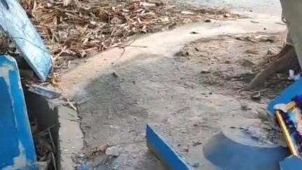 খড়িবাড়ি: খটিবাড়ির গৌরসিংজোতে শনি মন্দির ভাঙাকে কেন্দ্র করে চাঞ্চল্য ছড়ায় এলাকায়