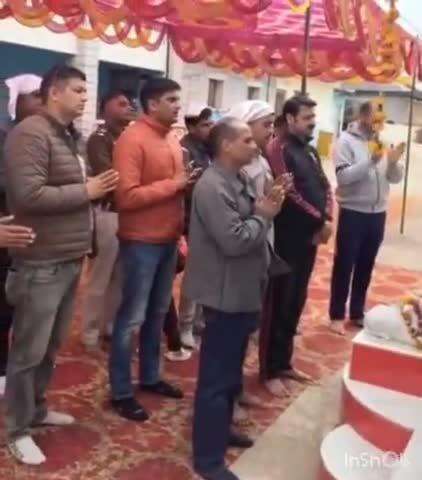 सरकाघाट: पुलिस थाना परिसर सरकाघाट में शिव मंदिर की हुई पुनर्स्थापना, हवन-भंडारे का किया गया आयोजन