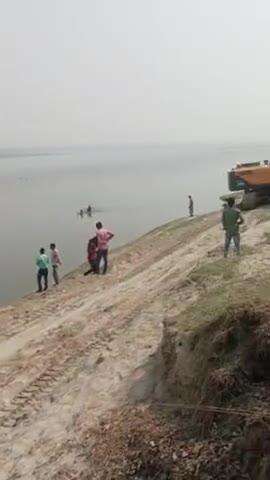 नागेश्वर धाम में घाट बना आरंभ 22/02/25  खागा फतेहपुर