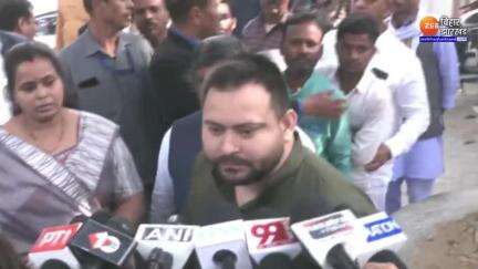 Nitish Kumar के बेटे Nishant Kumar को Tejashwi Yadav जवाब- 'हम तो चाहेंगे जल्दी घर बसा लें' #Bihar #Arwal #Patna