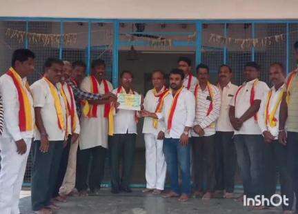 ದೇವದುರ್ಗ: ಪಟ್ಟಣದಲ್ಲಿ ಕನ್ನಡ ಸಾಹಿತ್ಯ ಪರಿಷತ್‌ಗೆ ಕೊಂಗಿ ಕುಟುಂಬದಿಂದ ದತ್ತಿ ಸಮರ್ಪಣೆ