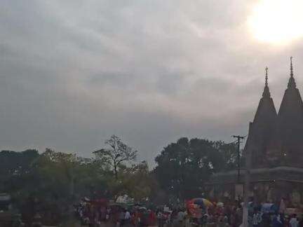 शिवरात पर्व 26.02.2025 मधुबन, जिला पूर्वी चंपारण, राज्य बिहार में के सीन