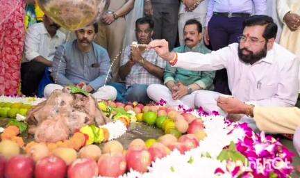 देवगड: शिवरात्री निमित्त श्री देव कुणकेश्वराचे उपमुख्यमंत्री एकनाथ शिंदे यांनी घेतले दर्शन