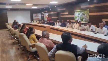 ગોંડલ: ગોંડલખાતે જિલ્લાની 5 નગરપાલિકાના પ્રમુખ પદ માટે સેન્સ પ્રક્રિયા હાથ ધરવામાં આવી