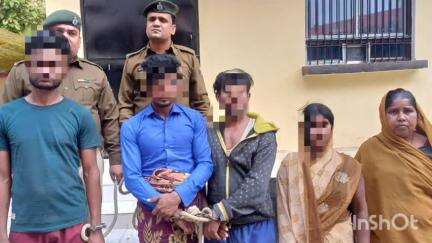 मकेर: जगदीसपुर में ग्रामीणों ने पुलिस को घेरकर लाठी-डंडे से शराब छुड़ाने की कोशिश की