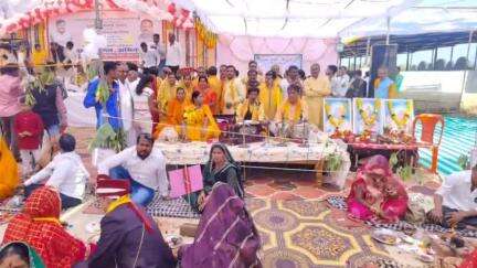 सिराली: सामूहिक विवाह सम्मेलन में 85 जोड़ों का विवाह संपन्न हुआ