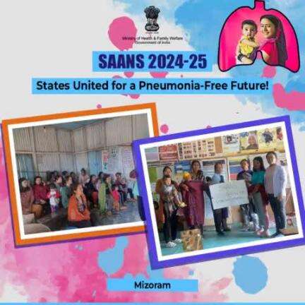 Mizoram is leading the charge with the #SAANScampaign to fight childhood pneumonia.