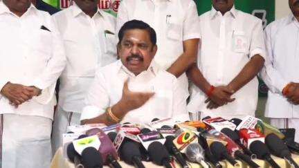 ஓமலூர்: தமிழகத்தில் சட்ட ஒழுங்கு அடியோடு சீர்கெட்டு விட்டது ஓமலூரில் எடப்பாடி பழனிச்சாமி பரபரப்பு பேட்டி