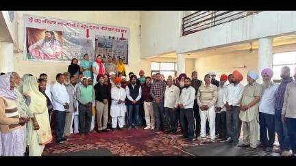 ਡੇਰਾਬਸੀ: ਬਲਟਾਣਾ ਵਿਖੇ ਗੁਰੂ ਰਵਿਦਾਸ ਮਹਾਰਾਜ ਜੀ ਦੀ ਤਸਵੀਰ ਨਾਲ ਛੇੜਛਾੜ ਕਰਨ ਵਾਲਿਆਂ ਵਿਰੁੱਧ ਸਮਾਜਿਕ ਜਥੇਬੰਦੀਆਂ ਨੇ ਸਖ਼ਤ ਕਾਰਵਾਈ ਦੀ ਕੀਤੀ ਮੰਗ