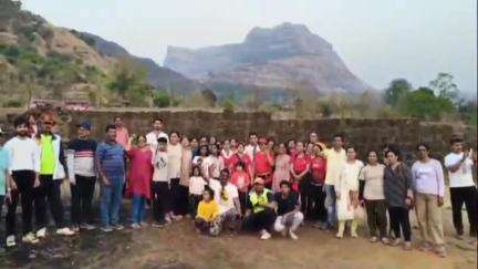 महाबळेश्वर: छत्रपती शिवाजी महाराज सांगलाय तर्फे श्रीमान रायगड अभ्यास दौरा संपन्न