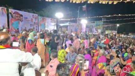 செந்துறை: செந்துறை கடைவீதியில் தேமுதிக பொதுக்கூட்டம்- தேமுதிகவிற்கு துணை முதல்வர் என இளைஞர் அணி துணை செயலாளர் பேச்சு