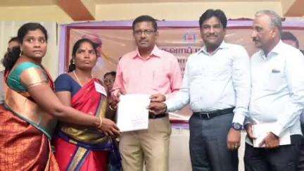 செந்துறை: செந்துறையிலுள்ள ஞானம்பாள் மண்டபத்தில் நடைப்பெற்ற மக்கள் தொடர்பு முகாமில் 67,33,385 ரூபாய் மதிப்பீட்டில் நலத்திட்ட உதவிகள் வழங்கல்
