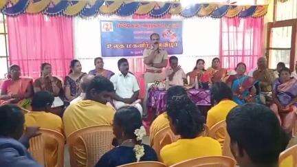 சாத்தான்குளம்: மிக்கேல் மாற்றத் திறனாளிகள் பள்ளியில் மகளிர் தினத்தை முன்னிட்டு புற்றுநோய் தடுப்பு சிறப்பு முகாம்