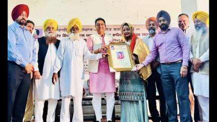ਸੁਨਾਮ: ਕੈਬਨਟ ਮੰਤਰੀ ਗੁਰਮੀਤ ਸਿੰਘ ਖੁਡੀਆਂ ਅਤੇ ਅਮਨ ਅਰੋੜਾ ਨੇ ਹਰਦੇਵ ਸਿੰਘ ਧਾਲੀਵਾਲ ਯਾਦਗਰੀ ਪੁਲਿਸ ਸਾਹਿਤਕਾਰ ਇਨਾਮ ਵੰਡ ਸਮਾਗਮ ਦੀ ਕੀਤੀ ਪ੍ਰਧਾਨਗੀ