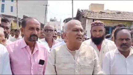 ಕಾಗವಾಡ: ನಿನ್ನೆ ಮಹಾರಾಷ್ಟ್ರದ ಇಚಲಕರಂಜಿಯಲ್ಲಿ ಕರ್ನಾಟಕದ ಬಸ್‌ಗೆ ಕಲ್ಲು ತೂರಾಟ ವಿಚಾರ: ಕಾಗವಾಡ ಪಟ್ಟಣದಲ್ಲಿ ಶಾಸಕ ರಾಜು ಕಾಗೆ ಬೇಸರ್