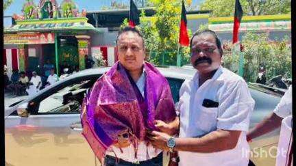 சோளிங்கர்: அம்மூர் பேருந்து நிலையம் அருகே திமுக சார்பில் வாலிபால் போட்டியில் நடைபெற்றது