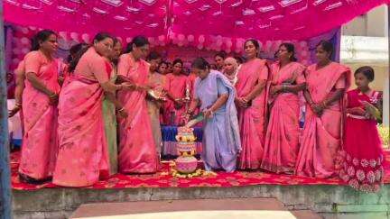 ಹರಪನಹಳ್ಳಿ: ಪಟ್ಟಣದ ಹೆಚ್‌ಪಿಎಸ್ ಕಾಲೇಜು ಆವರಣದಲ್ಲಿ ಅಂತಾರಾಷ್ಟ್ರೀಯ ಮಹಿಳಾ ದಿನಾಚರಣೆ ಕಾರ್ಯಕ್ರಮ