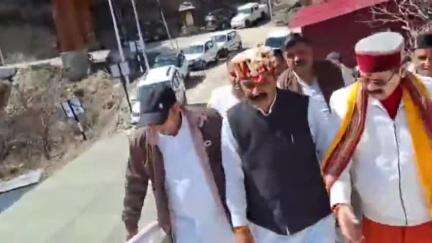 भटवाड़ी: नवनियुक्त भाजपा जिलाध्यक्ष ने मुखबा गांव पहुंचकर की मां गंगा की पूजा-अर्चना