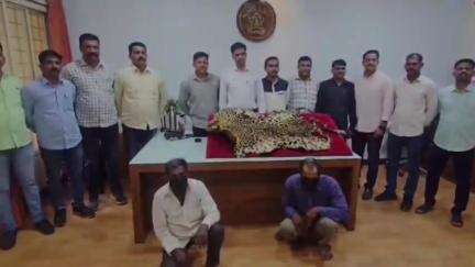 चंदगड: चंदगड तालुक्यात बिबट्याची शिकार करणाऱ्या बुजवडे येथील आरोपीला पोलिसांनी केली अटक
