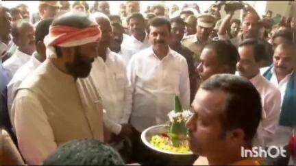 హసన్​పర్తి: దేవన్నపేట . చొక్కా రావు  దేవాదుల ఎత్తిపోతల పథకం ఫేజ్-3, ప్యాకేజ్ -3 భాగంగా నూతనంగా నిర్మించిన పనులు ప్రారంభించిన మంత్రుల