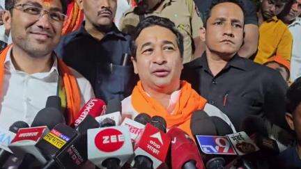 पाथर्डी: मंत्री नितेश राणे यांचा विनायक राऊत यांना खोचकटोला